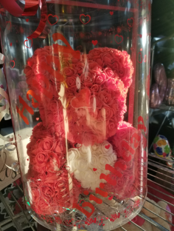 Forever Bears  Bear made of Roses