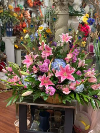 Forever beloved fireside basket  