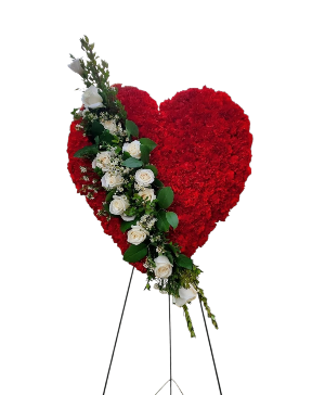 Forever Cherished Heart Floral Design