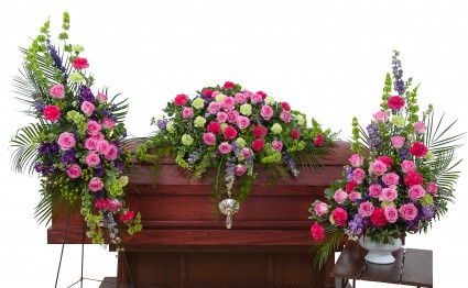 Forever Cherished Trio - As Shown Spray