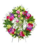 Forever Cherished Wreath Arrangement