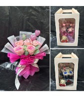 Forever Flowers Bouquets Soap Roses