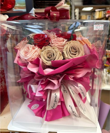 Forever Flowers Box  in Sugar Land, TX | BOUQUET FLORIST