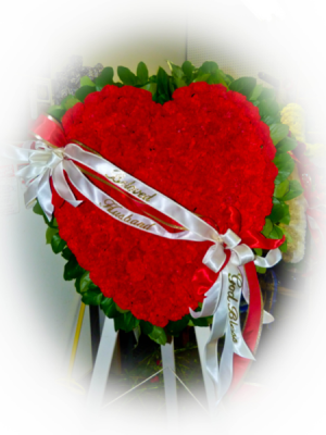 Forever in My Heart Standing Spray