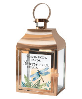 Forever In Our Hearts Copper Lantern