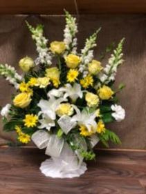 Forever in our Hearts Sympathy Arrangement