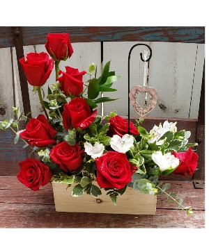 Forever in Our Hearts Sympathy Arrangement
