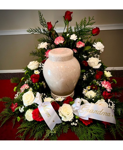 Forever in Our Hearts Urn Wreath 