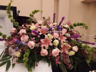 forever Loved Casket Spray in Dothan, AL | Flowers of Hope