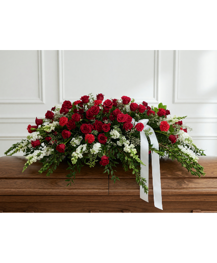 Forever Loved  Casket Spray