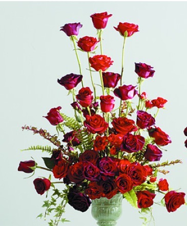Forever Loved Rose  Sympathy Arrangement in Summerville, GA | Chattooga Florist
