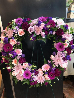 Sincere Tribute Memorial Standing Heart Easel