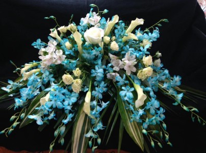 Forever Orchids  Casket Flowers