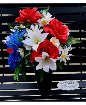 Forever Remembered Memorial Bouquet cemetary flowers