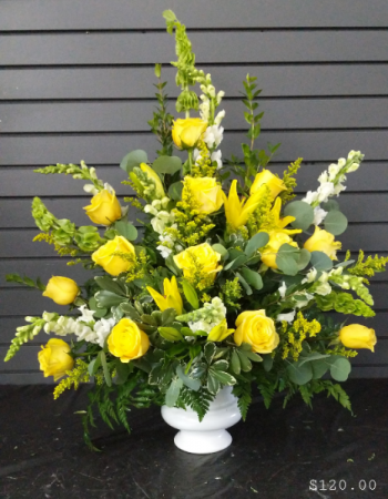 Forever Sunshine Funeral Arrangement