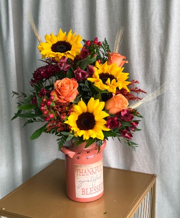 FOREVER THANKFUL FLOWER ARRANGEMENT in Hampstead, NC | Surf City Florist