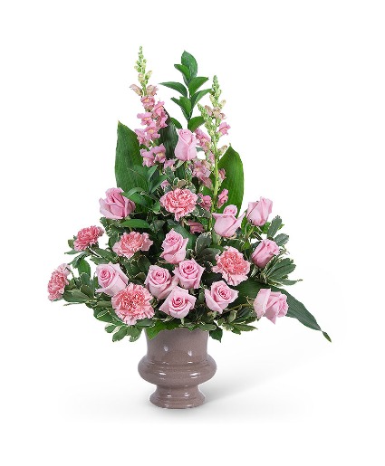 Forever Urn Sympathy Arrangement