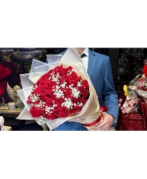 Forever Yours - Red Roses Bouquet Bouquet