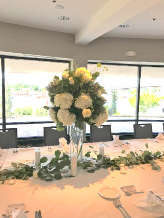 Formal Dinner Affair Table Scape 