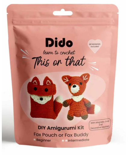 Fox Crochet Kit 