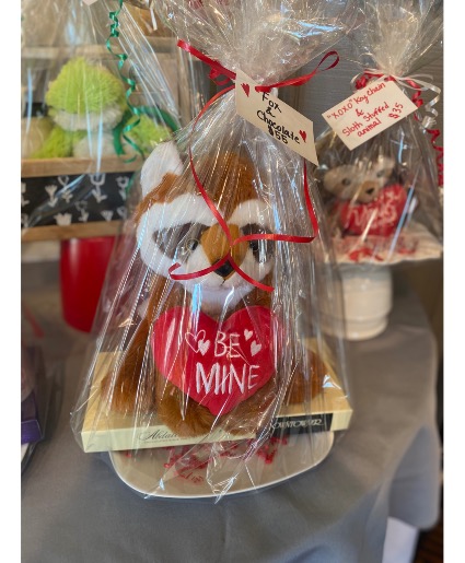 Fox Stuffed Animal & Downtowner Chocolates  