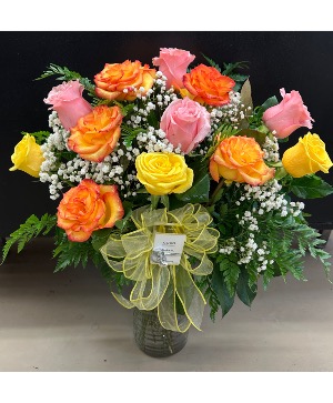 Fragrance n Flowers vase arrangement 