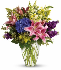Fragrant Garden Vase Vase Arrangement