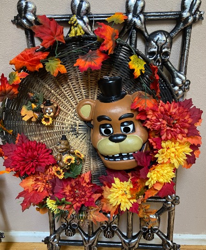 freddy fazbear 5 nites at freddys 1 only wall hanger made in store 