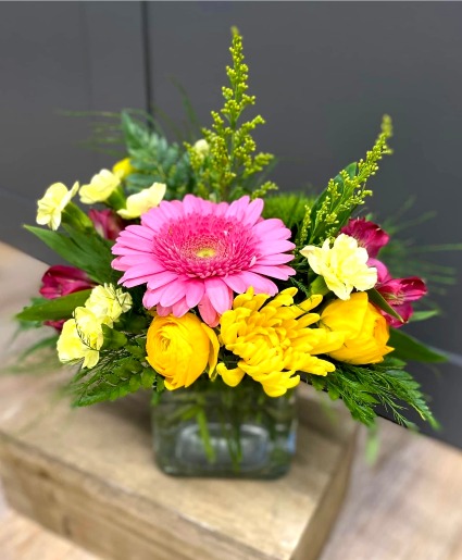 Think Spring Floral Arrangement