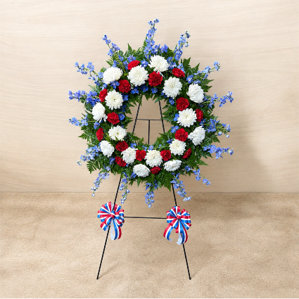 Freedom Tribute Sympathy Flowers