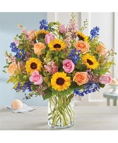 French Country Garden vase