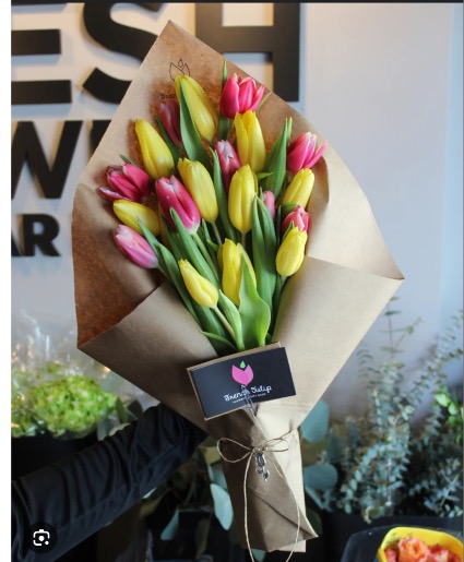 French tulip wrap! 