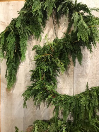 Fresh Cedar Outdoor Garland