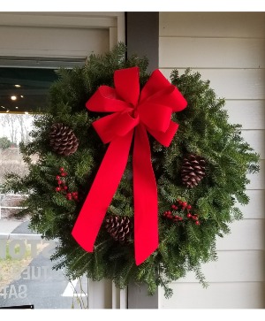 Fresh Holiday Wreath Wreath