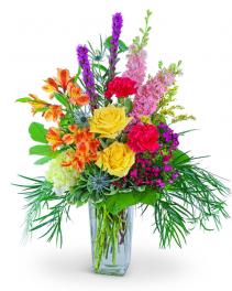 Fresh-Picked from the Garden Flower Arrangement