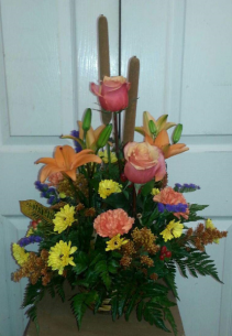 Friendly Fall Basket Fresh Fall Basket