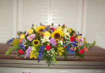 friendship tribute casket blanket
