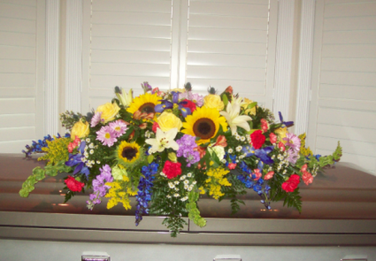 friendship tribute casket blanket