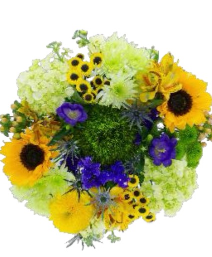 Spring Again Wrapped Bouquet or Vase Arrangement 