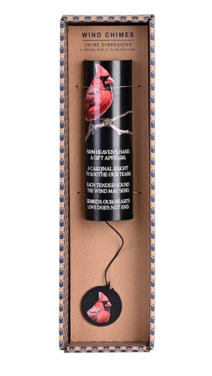 From Heaven’s Hand Cardinal Wind Chime Gifts 