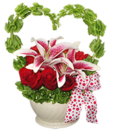 FROM MY HEART Valentine Arrangement