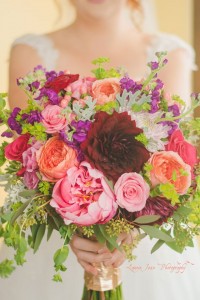 From The Garden Bridal Bouquet Hand-Tied Bridal Bouquet