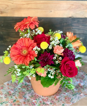 From the Garden fresh floral design