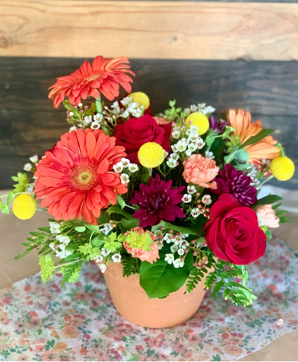 From the Garden fresh floral design