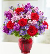 From the Heart™  Red and Purple