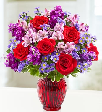 From the Heart™  Red and Purple