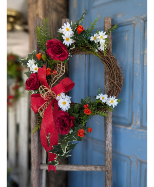 Front Porch Jubilee  Silk Wreath 