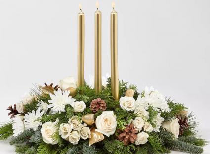 Frosted Centerpiece 