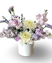 Frosted Lavender Morning  Winter 