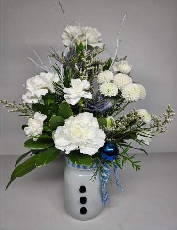 Frosty 2 Arrangement in Kamloops, BC | Lily Lane Florals